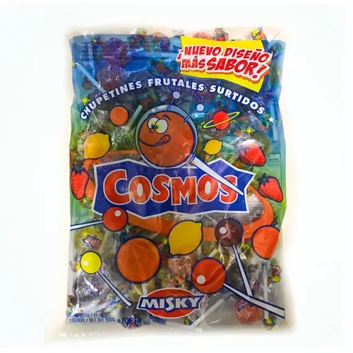 Chupetin Cosmos Frutales Misky X40un Barata La Golosineria