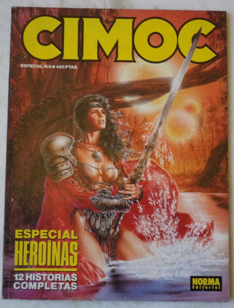 Hq Cimoc Especial Heroinas Em Espanhol Mercado Livre