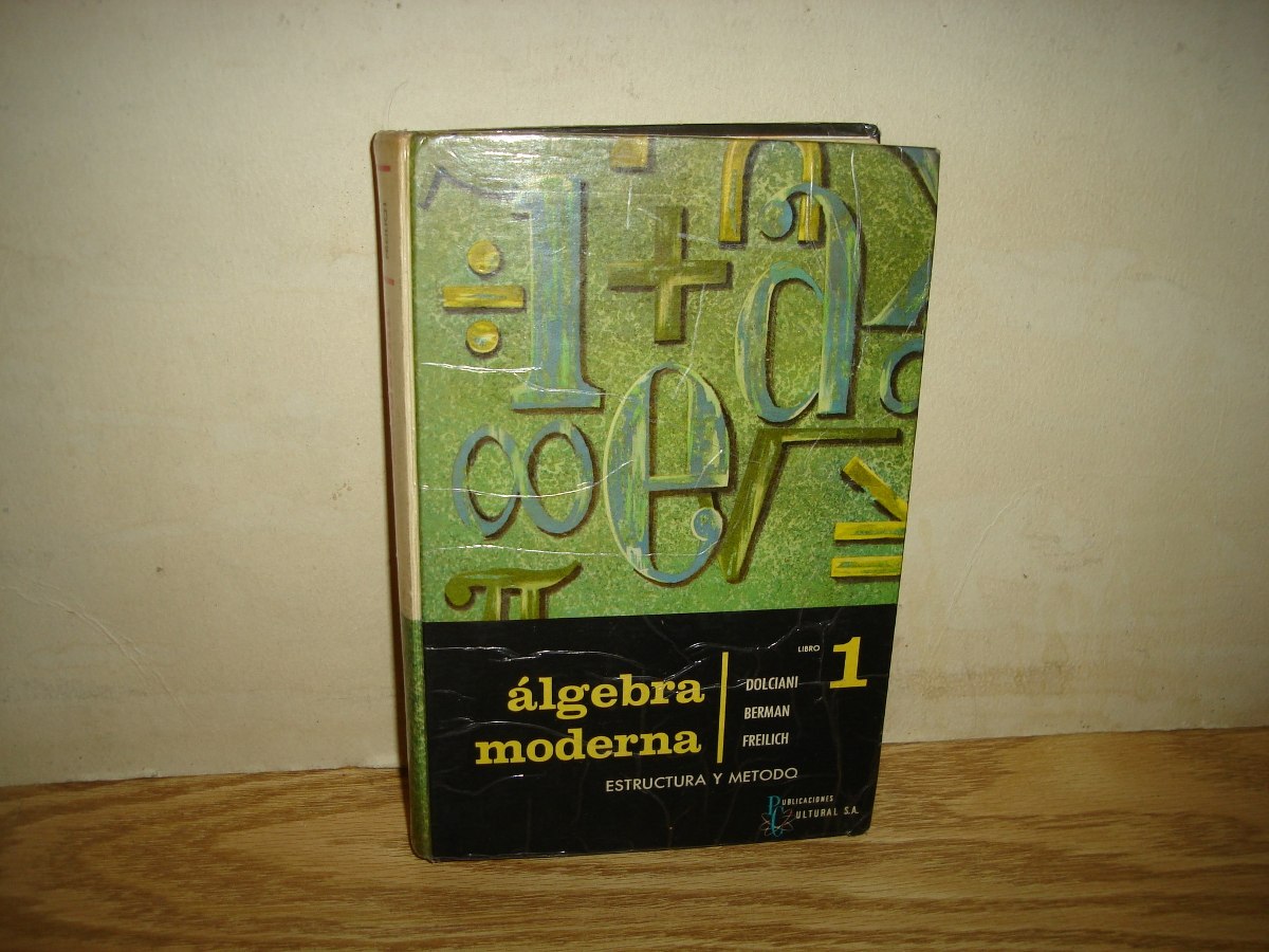 83 Álgebra Moderna 1 Dolciani, Berman, Freilich Mercado Libre