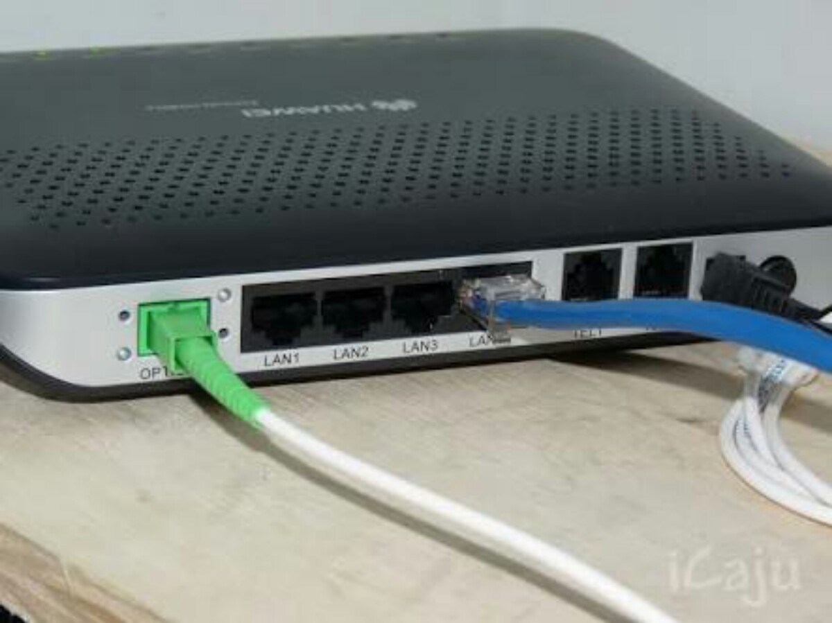 Modem Fibra Óptica onu Gpon huawei echolife Hg850a Mercado Livre