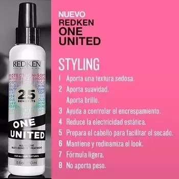 Spray Multibeneficios Sin Enjuague Redken One United 400Ml En Venta En Lima Lima Por Sólo S/. 139.00 - Ocompra.com Perú