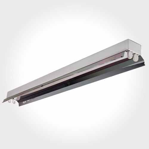 Luminária Calha Suporte Sobrepor Lâmpada Tubular T8 1.20m Mercado Livre