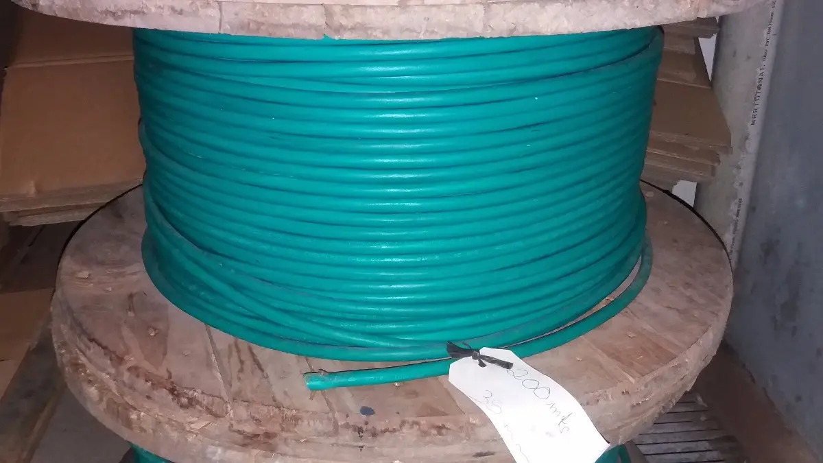 Cabo Cobre Pvc 35mm Flex 450/750v Verde Mercado Livre