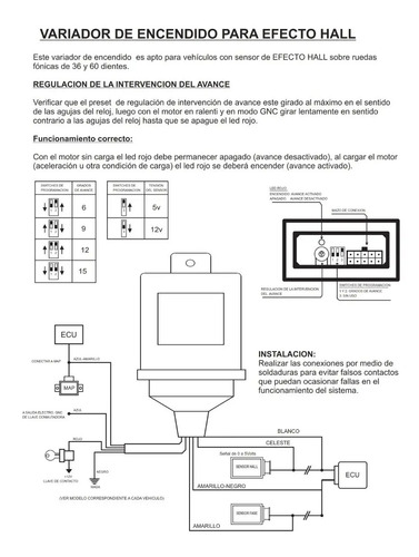 Variador De Avance Gnc 4Ta Y 5Ta Gen. Ax-Vrv Hall Evolution | Envío Gratis