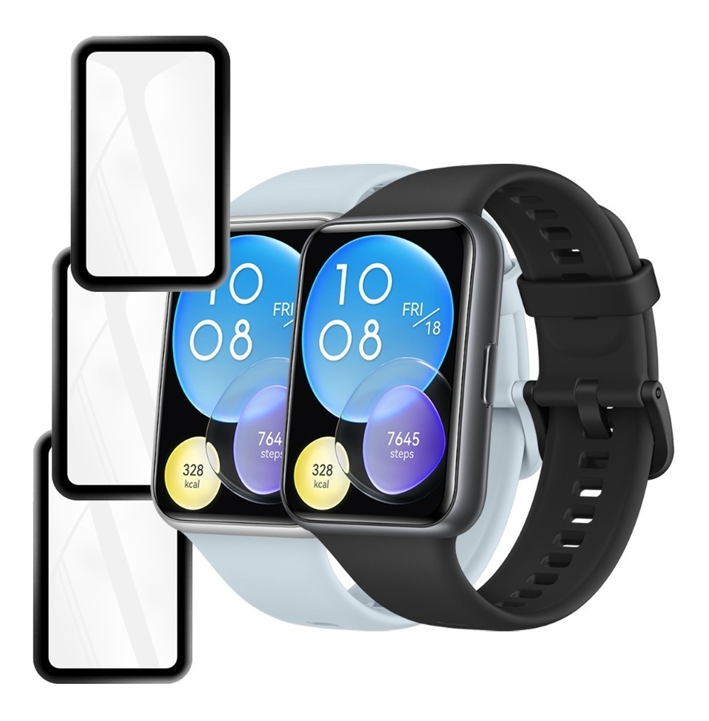 Mica Protectora 3d Compatible Con Huawei Watch Fit 2 3pcs MercadoLibre