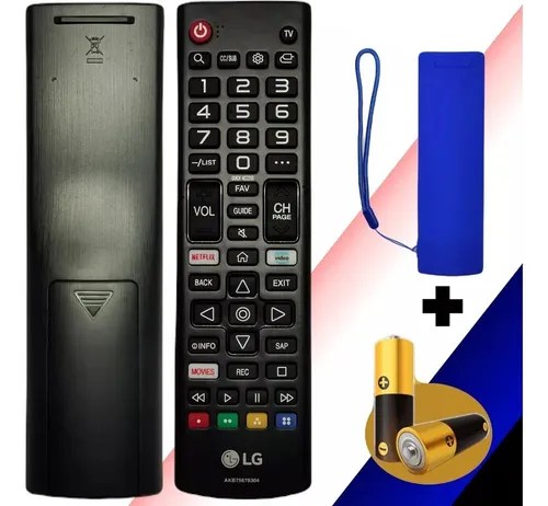 Control Original Para LG Smart Tv Akb75675304 + Funda + Pila | Cuotas