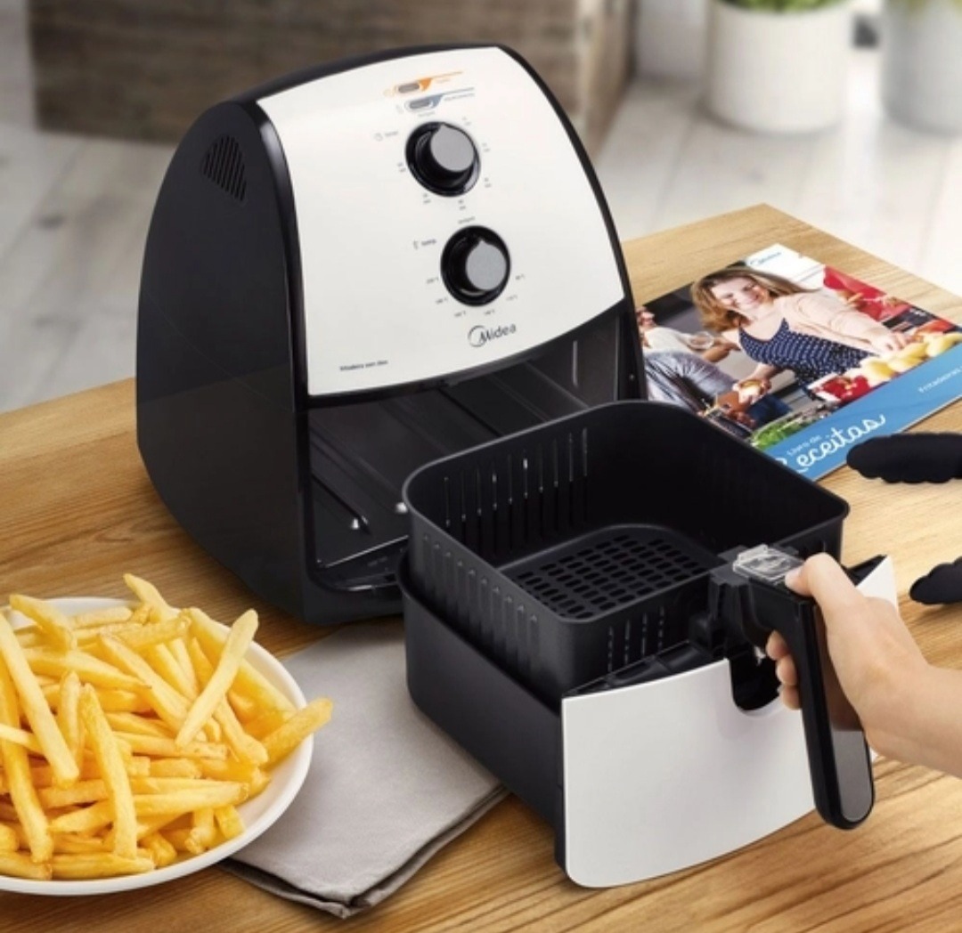 Fritadeira Air Fryer Midea Sem Óleo 4 Litros Fra42 Mercado Livre