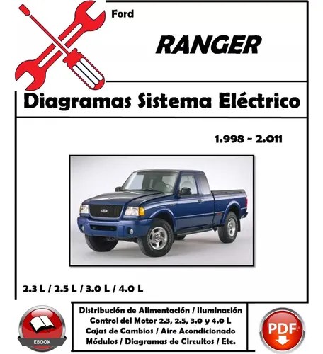 Diagrama Electrico Ford Ranger 1998-2011 en venta en Caracas