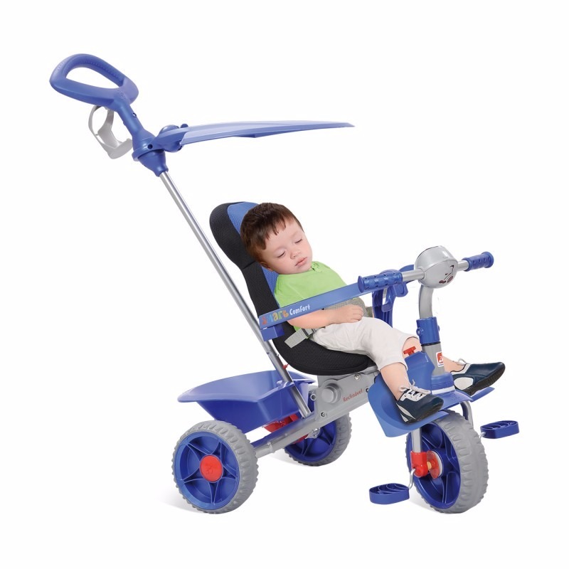 Triciclo Infantil Smart Comfort Bandeirante Azul Com Capota Mercado Livre