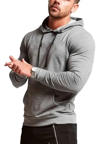 Pack X3 Buzo Canguro Capucha Hombre Slim Fit Hoodie Camperas | La Feria Online
