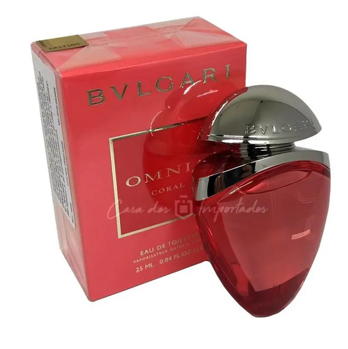 Bvlgari Omnia Coral 25ml Original Amostra De Brinde Parcelamento Sem Juros