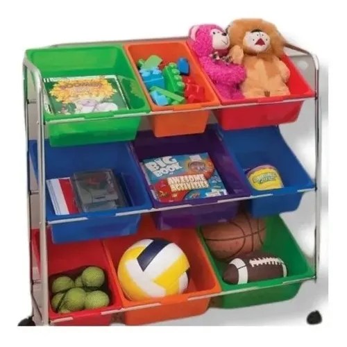 Organizador Juguetes Cajonera Juguetero Librero Niños Ropa Envío gratis