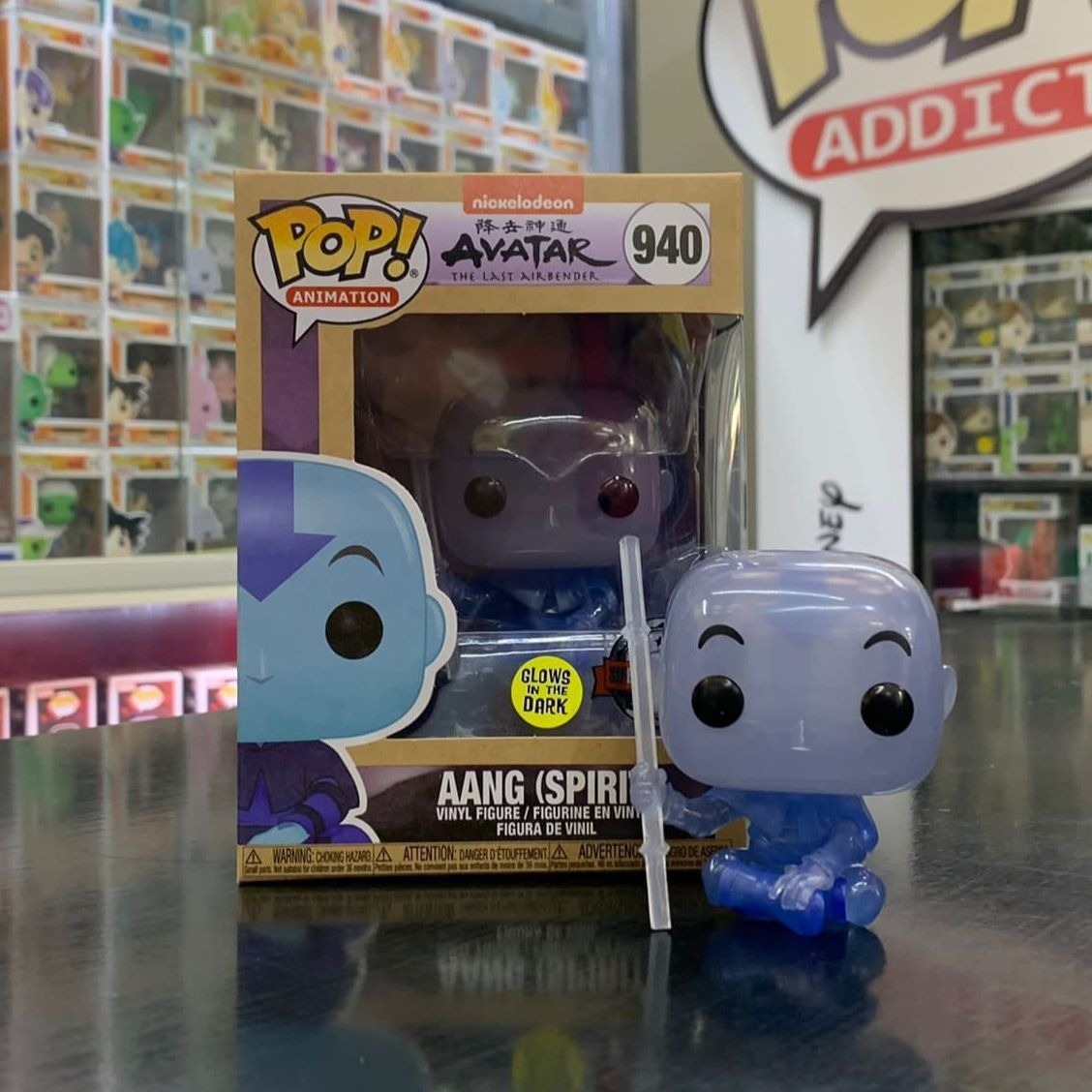 Funko Pop Avatar Espiritu De Aang Glows Exclusive 940 Mercado Libre