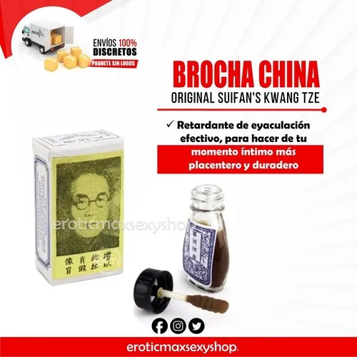 Brocha China Ecuador Retardante Sexual Efectivo Y Original MercadoLibre