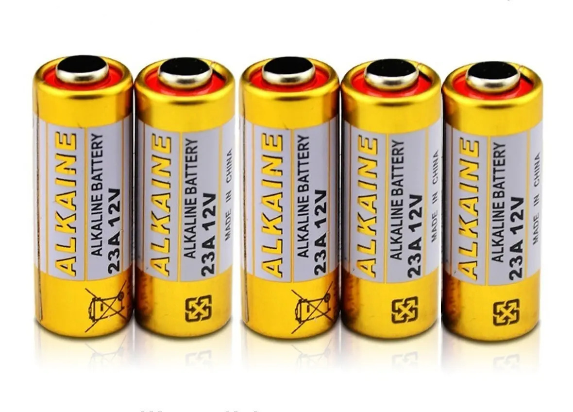 Pack 5 Pcs Pila 23a A23 12v Porton Control Remoto Alarma Ax® Mercado