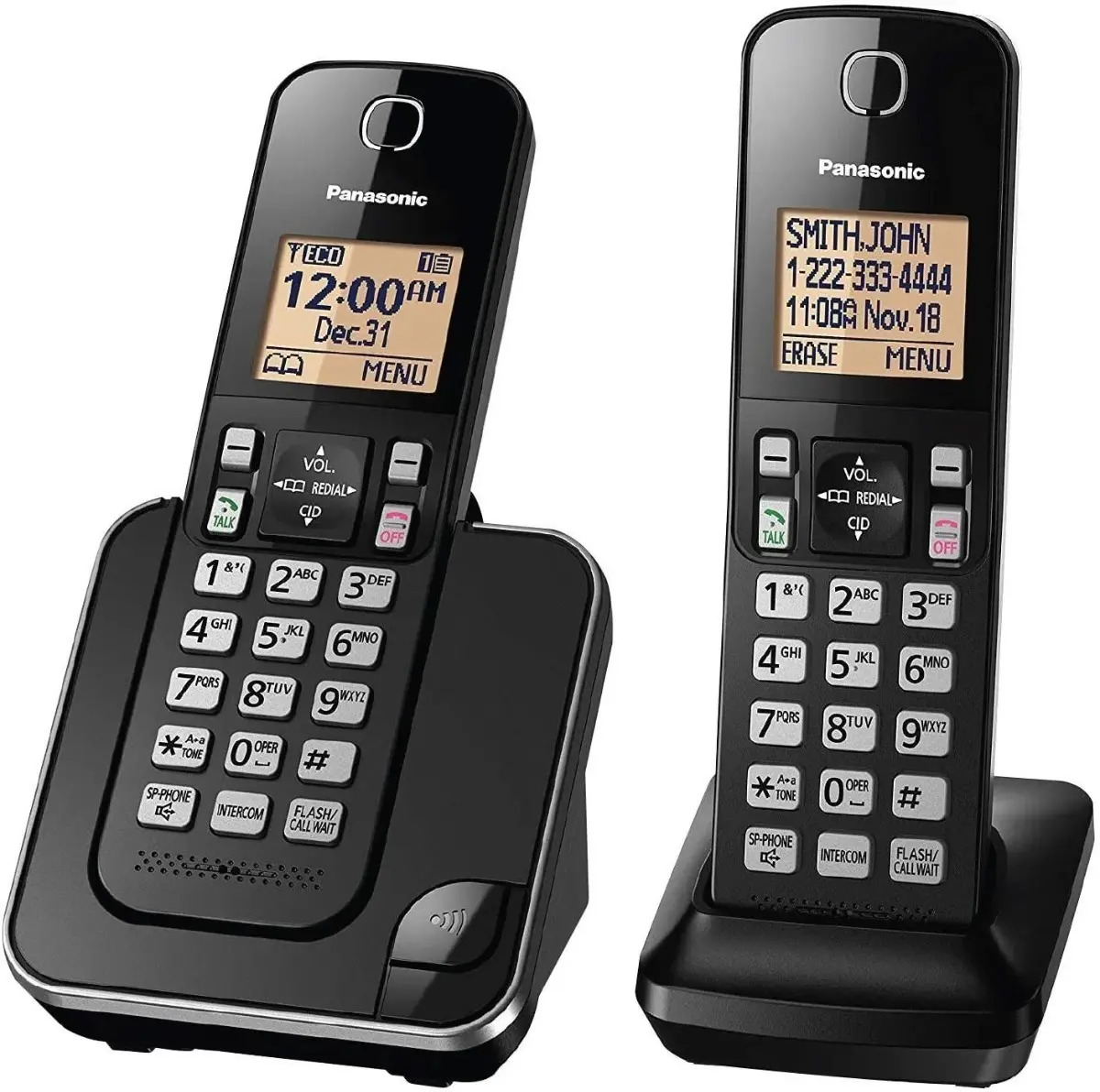 Telefonos Panasonic Tgb352meb Inalambrico 2 Auriculares Hac Meses sin