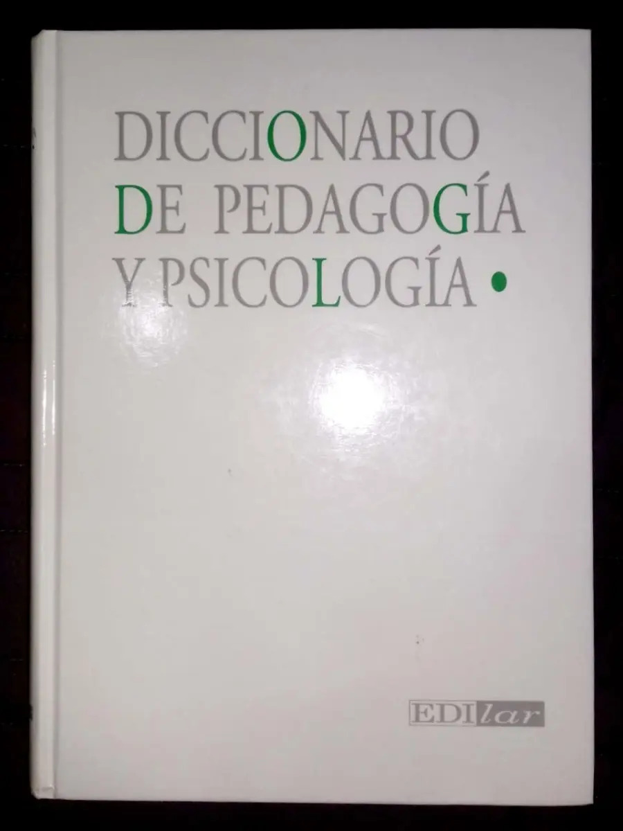 Diccionario De Pedagogía Y Psicología Edición 2000 (376 Pag) Mercado