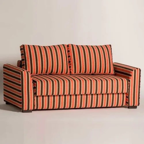 Sofa Divan Cama Atlantis 2 Cuerpos Tela G2 Color Living