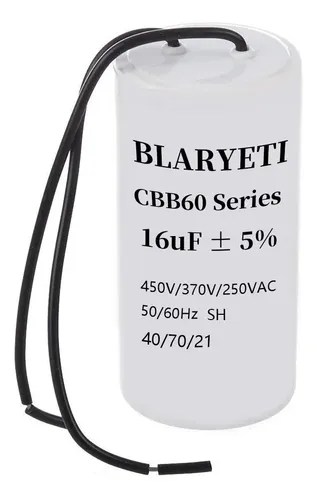 Condensador De Arranque Del Motor Cbb60 16uf Para Aire | Envío gratis