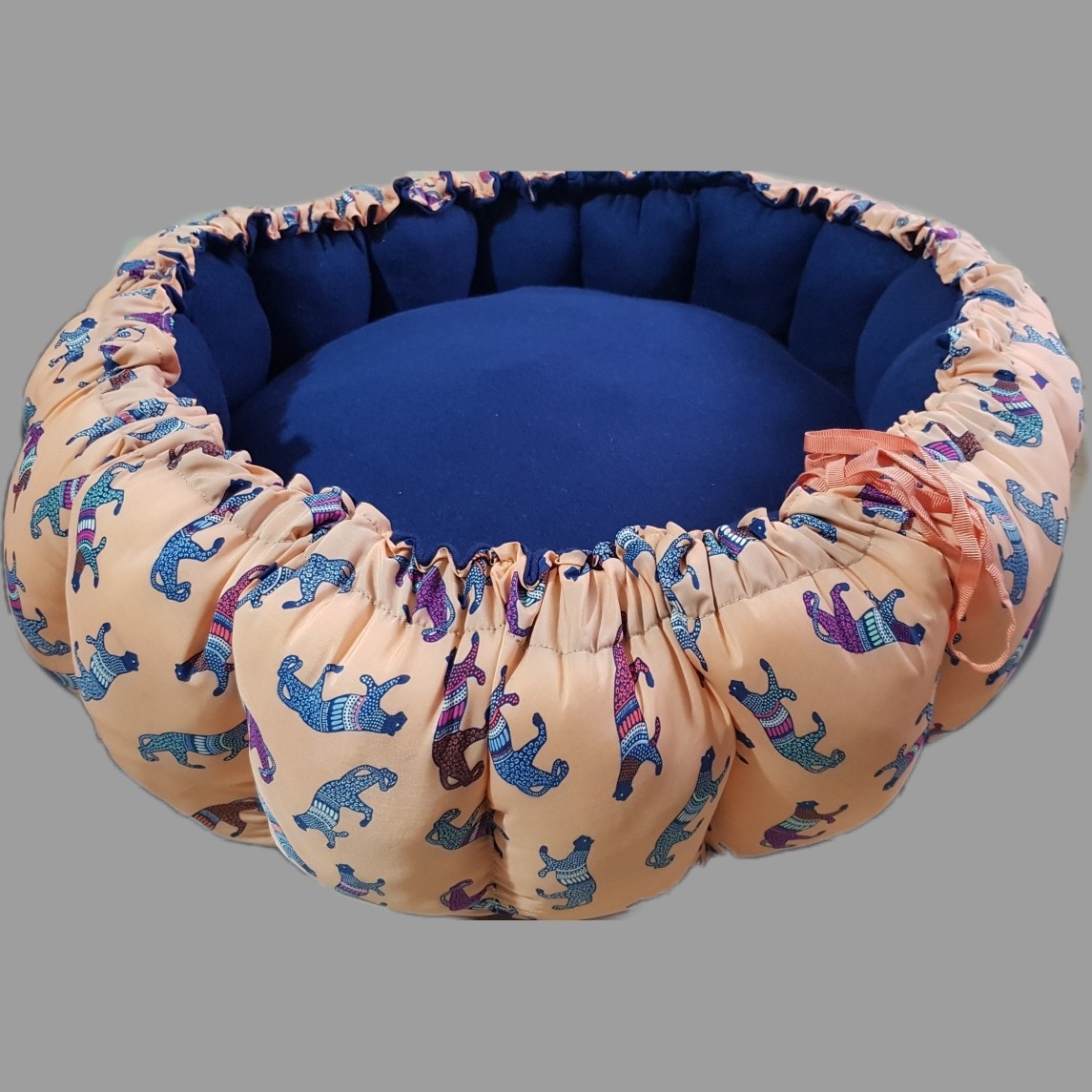 Cama Para Perros Cuchas,moisés Colchón Reversible Mediana Mercado Libre