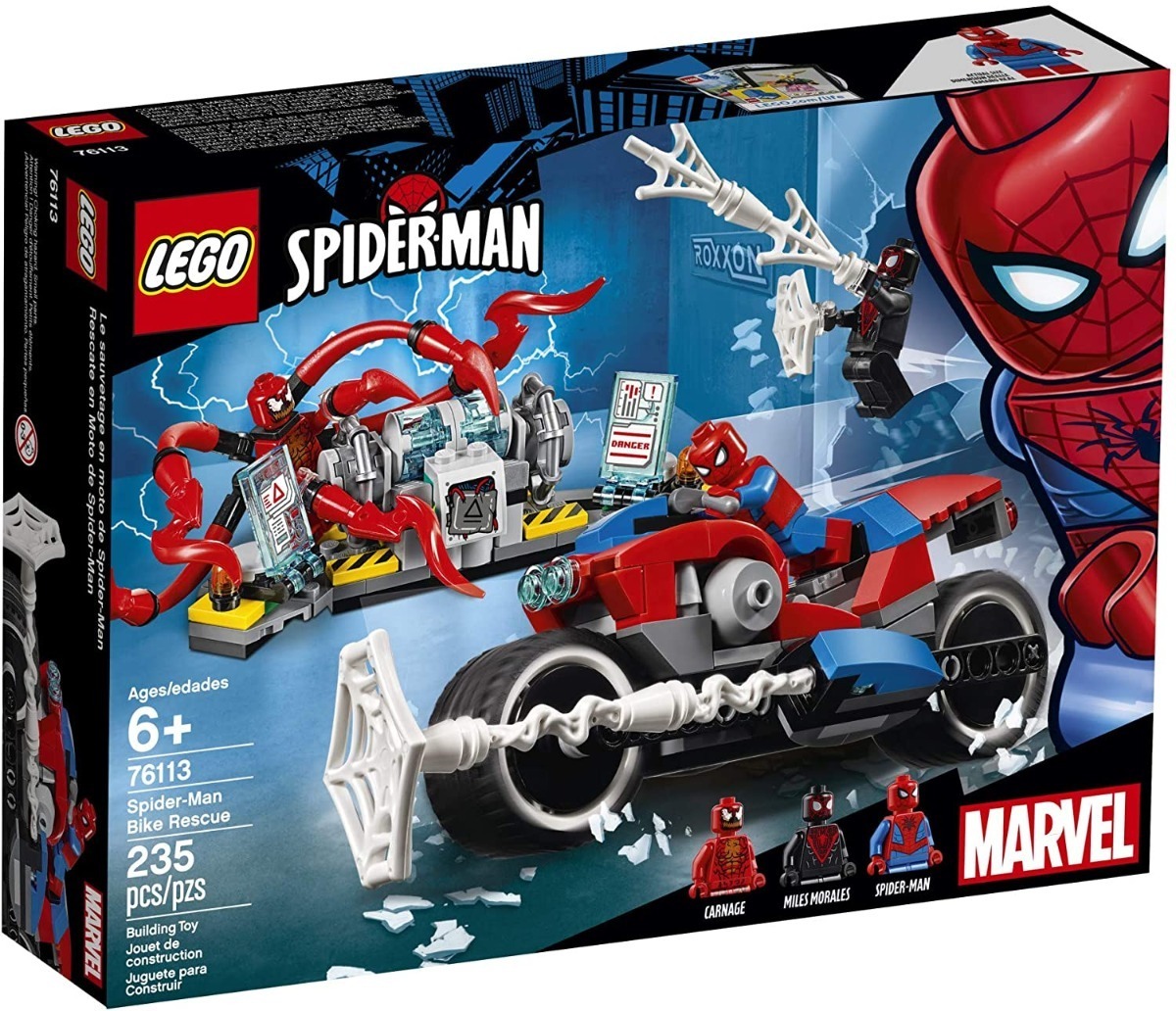 Kit Juego De Construccion Lego Marvel Spiderman 76113 Envío gratis