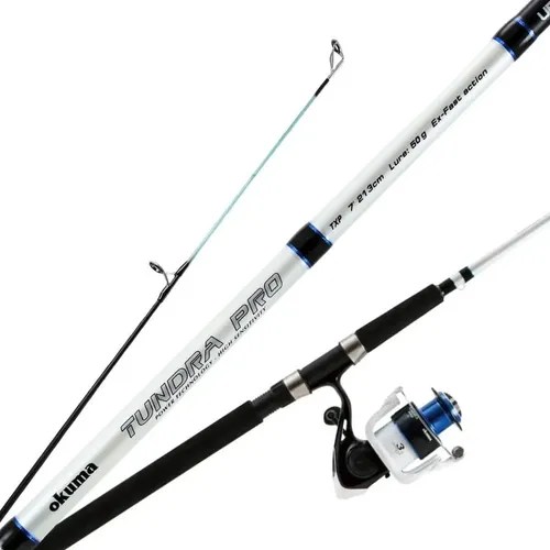 Txp80260 Tundra Pro Spinning Combo, 60, 8 Pies De Longitud Meses