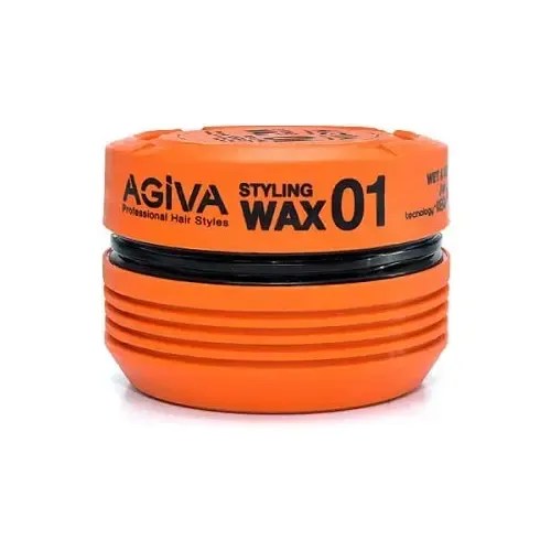 Agiva Hair Styling Wax 01 Wet Look + Keratina 6oz MercadoLibre