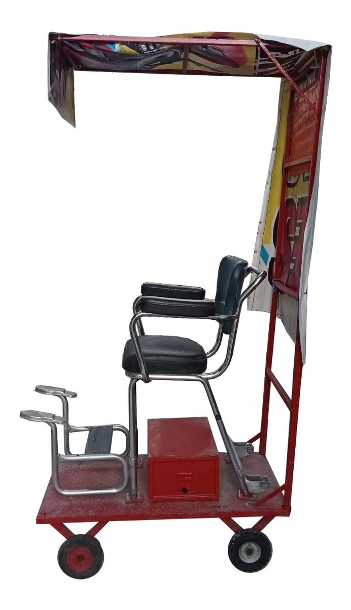 Carro Metálico Con Ruedas Para Bolear Calzado Zona Coacalco Meses sin