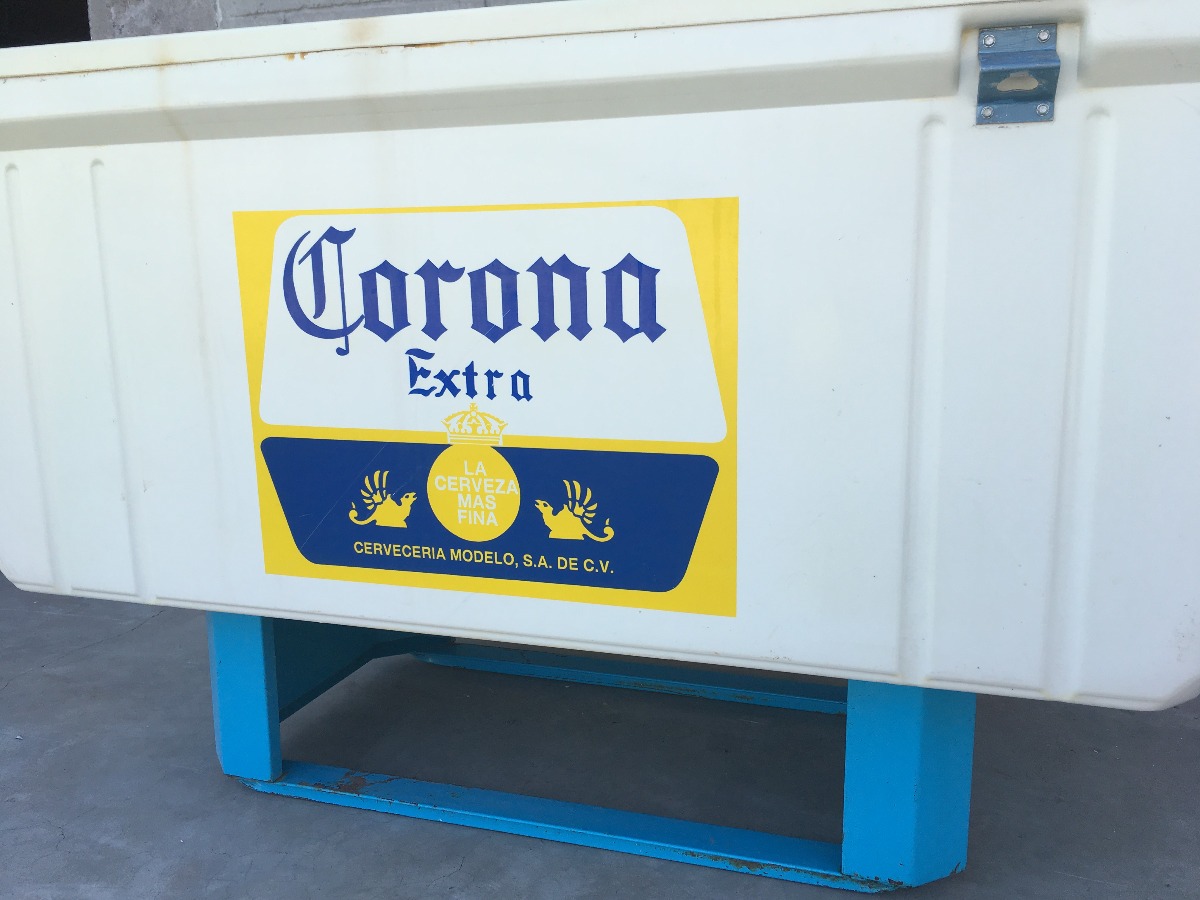 Hielera Corona Extra Modelo Cerveza Expendio Cooler Grande Envío gratis
