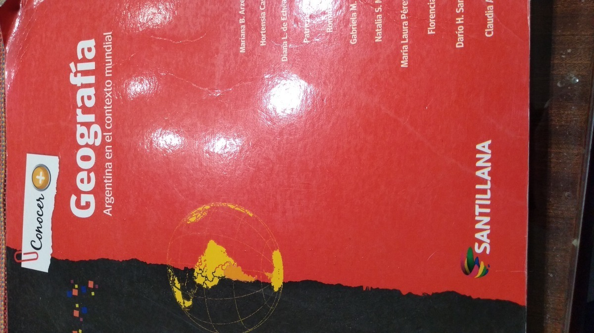 Libro Geografia Argentina En El Contexto Mundial MercadoLibre