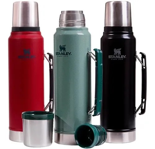 Termo Stanley 1 Litro Clásico Original Pico Cebador | Envío Gratis