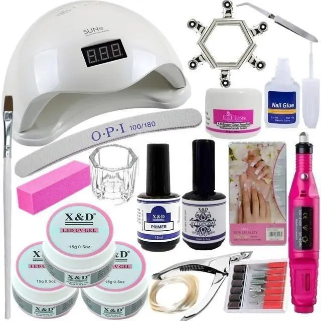 Kit Para Alongamentos Unha Gel Fibra De Vidro Completo Mercado Livre