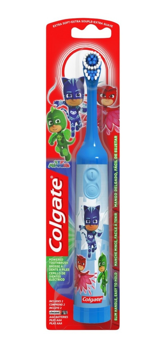 Escova De Dente Infantil Elétrica Colgate Pj Masks Menino Gato