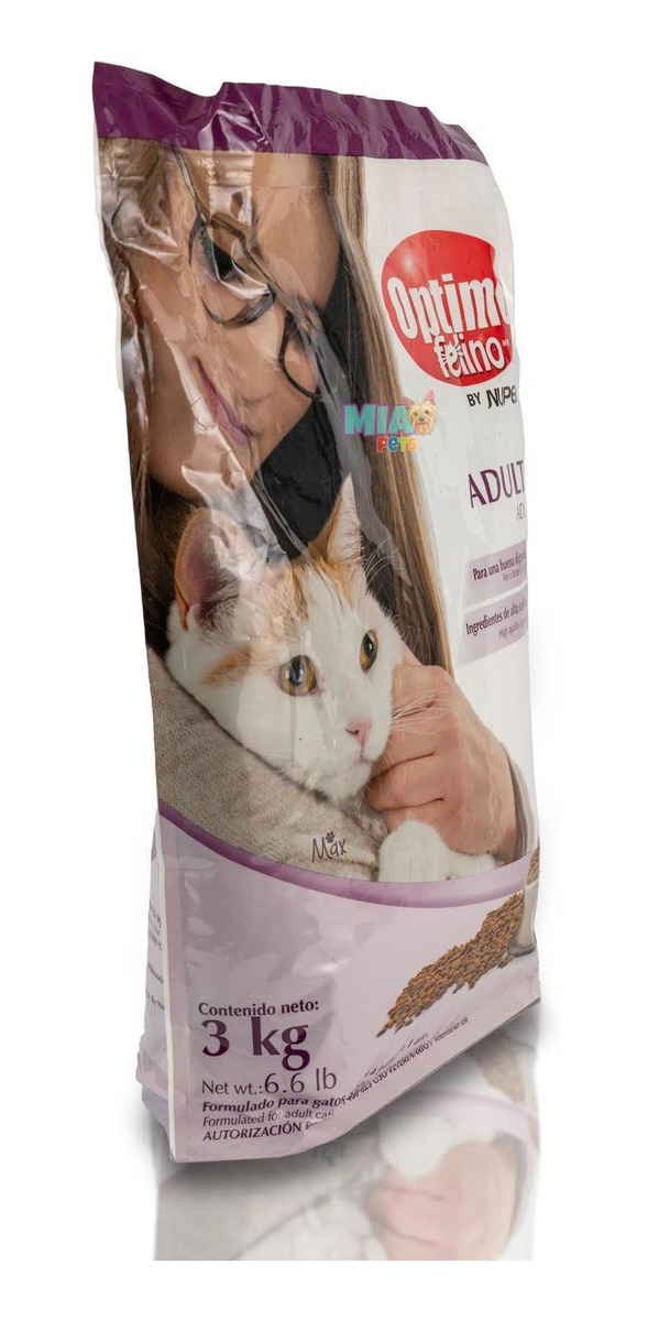Alimento Optimo Felino Adulto By Nupec 3 Kg Croqueta Gato MercadoLibre