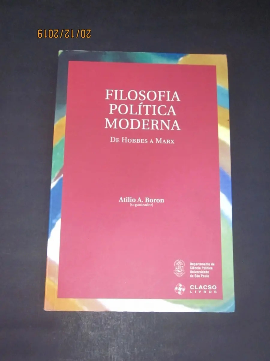 Livro Filosofia Política Moderna De Hobbes A Marx Mercado Livre