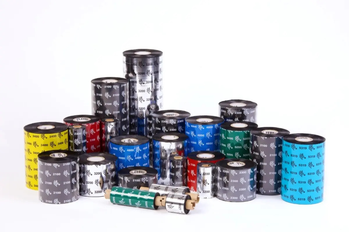 Ribbons Original Zebra 110 Mm X 450 Mts Wax. Mercado Libre