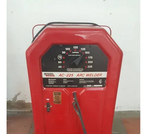 Maquina De Soldar Lincoln Ac-225 | MercadoLibre