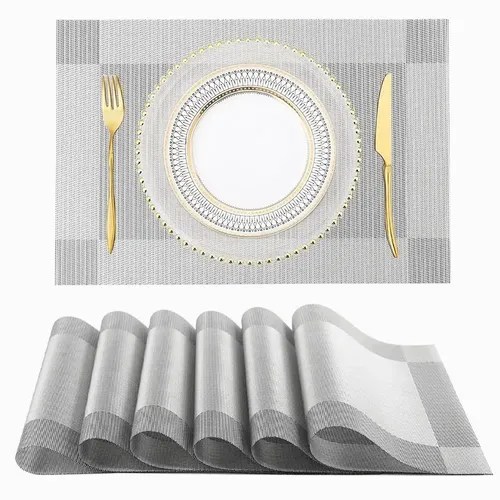 Manteles Individuales Para Mesa Conjunto De 6 Piezas,45×30cm | MercadoLibre