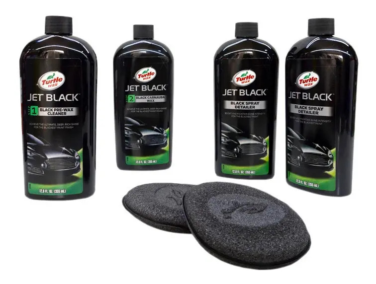Cera Negra Brillo Intenso Autos Negros Rayos Uv Turtle Wax