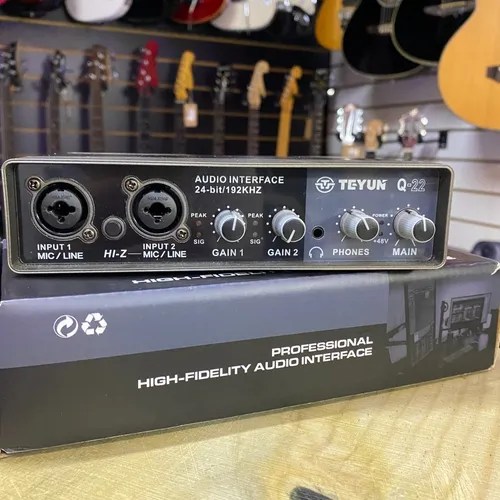 Interface De Audio Teyun Q22 Usada