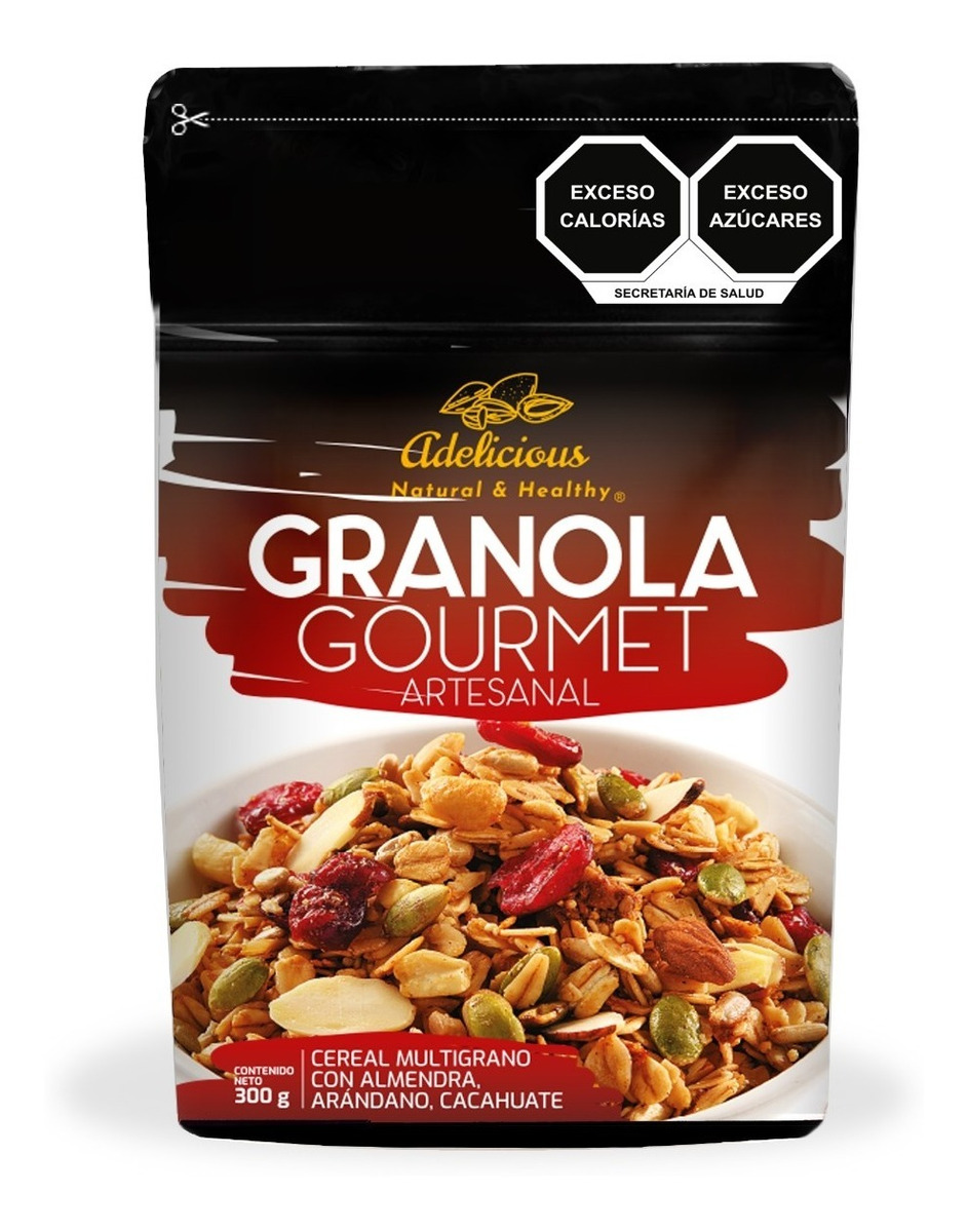 Adelicious Granola Gourmet, Bolsa De 300 G Meses sin intereses