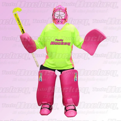 Equipo Arquero Hockey Completo Drial Anatómico - Envíos !! | Envío Gratis