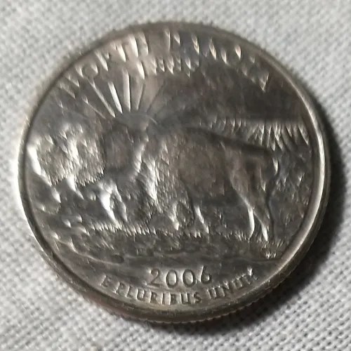 Quarter Dollar Estados Unidos North Dakota 1889 (2006)