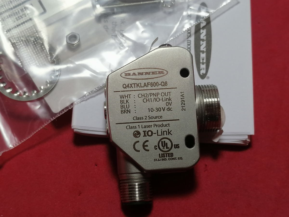 Sensor Laser Banner Q4xtklaf600q8 Envío gratis