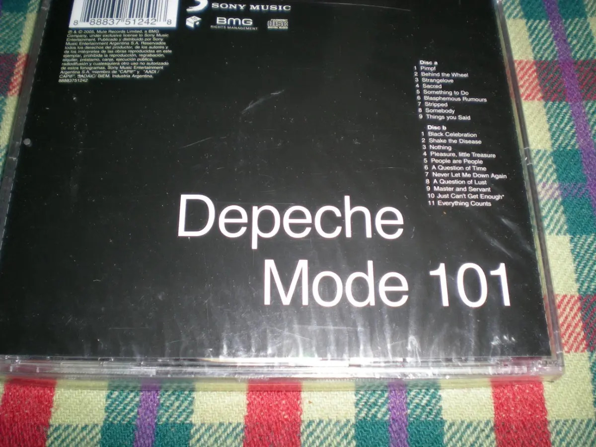 Depeche Mode / 101 Cd Doble De Difusion (c22) Mercado Libre