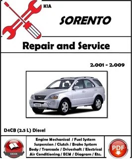 Diagrama Electrico Kia Sorento 2001-2009 | MercadoLibre