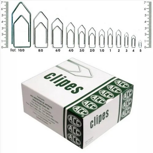 Mini Clipes Clips Parta Número 5 Com 500 Un Para Convites