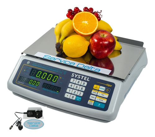 Balanza Digital Systel Clipse 31 Kg Bateria Contadora Full Service Delta | Envío Gratis