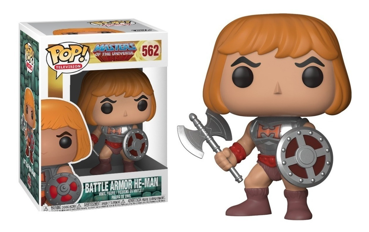 Funko Pop Masters Of Universe Heman With Battle Armor 562 Mercado Livre