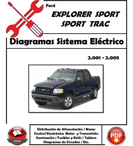 Diagrama Electrico Ford Explorer Sport/sport Trac 2001-2005 en venta en